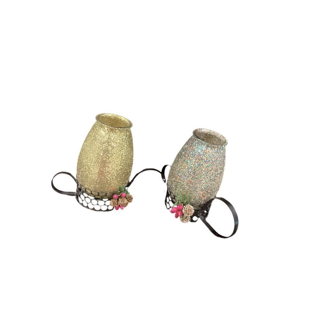 Vintage Laurence Miniature Hurricane Candles